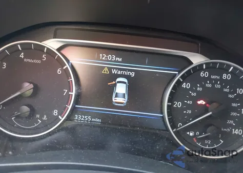 2025 Nissan Altima Sv Fwd from USA, damaged, VIN 1N4BL4DV1SN357678